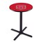 Holland Bar Stool Co 36" Blk Wrinkle North Carolina State Pub Table L211B3628NCarSt - alternate 1